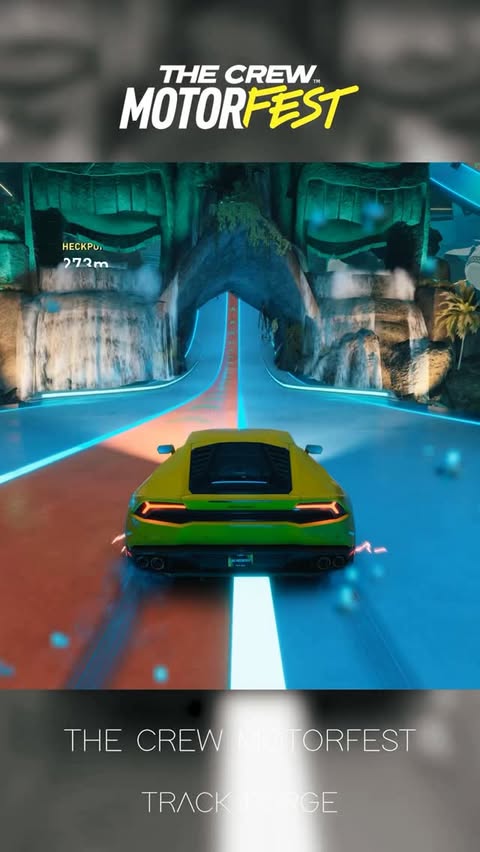 Instagram post by @gaming.theboss for Ubisoft. Caption reads: [...] Motorfest new Track Forge Mode 🔥🔥 #ad....