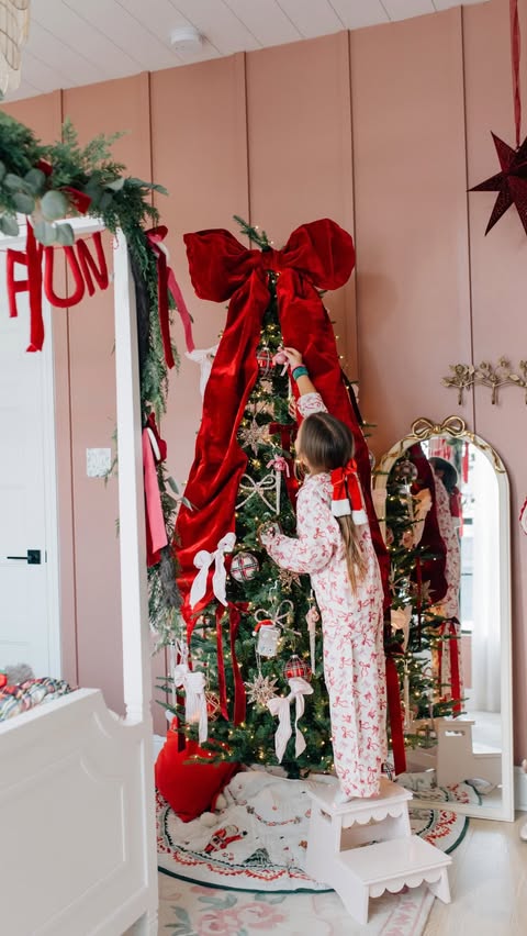 Instagram post by @anniemescallhome for Pottery Barn Kids. Caption reads: Your sign to give your children their own little....