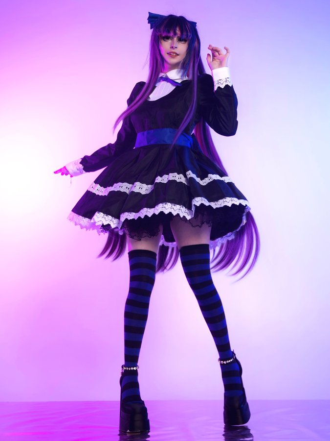 Instagram post by @colourete for RoleCosplay. Caption reads: [...] cosplay is stocking, but thanks to....