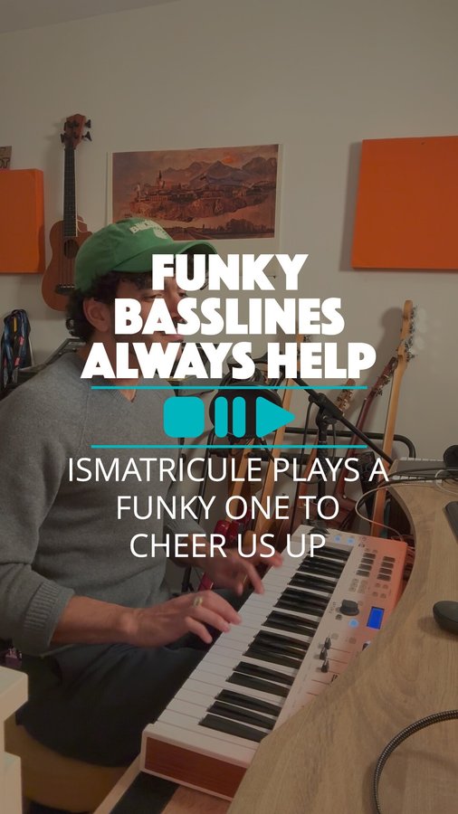 Instagram post by @ismatricule for Thomann. Caption reads: Fall is here and that means winter is closer.......