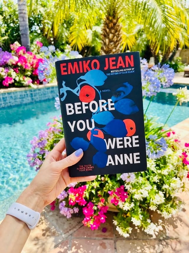 Instagram post by @always_reading1 for Simon & Schuster. Caption reads: Before You Were Anne by Emiko Jean Thank you....