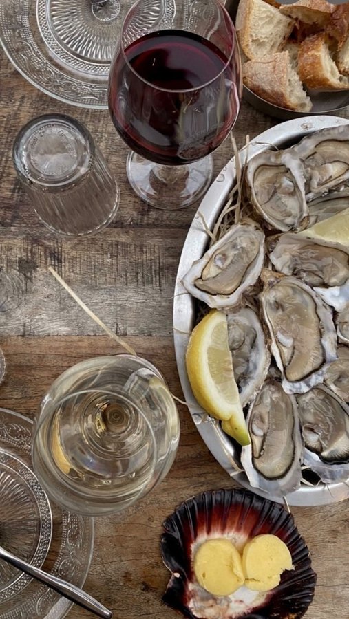 Instagram post by @nicolette_evans for Sasha Therese. Caption reads: Very demure, very mindful 🤍👐🏼

#style....