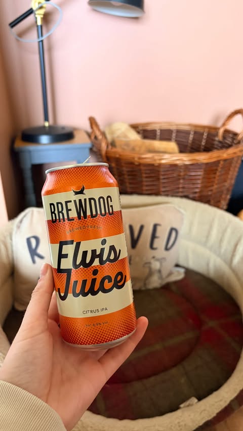 Instagram post by @asmalltown_wife for BrewDog. Caption reads: [...] movie picker in your house? 👇 Ad....