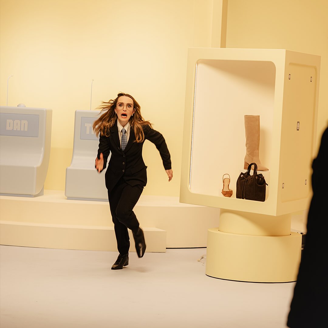 Instagram post by @chloeiscrazy for Nordstrom. Caption reads: RUNNING to the Anniversary Sale like… 😂
....