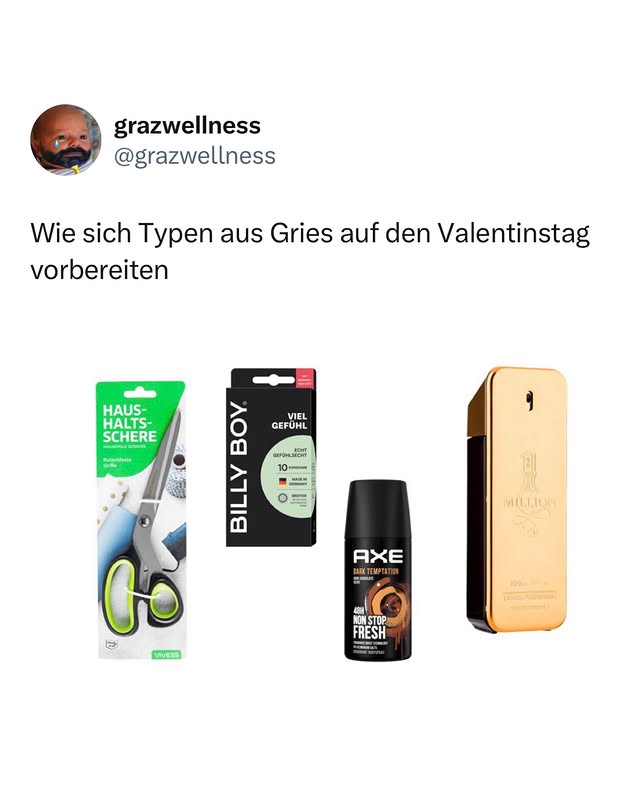 Instagram post by @grazwellness for foodora.at. Caption reads: [...] Starter Pack. Und @foodora.at liefert es....