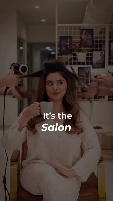 Instagram post by @shreyagulati7 for Lakmé Salon. Caption reads: If you’ve been waiting for a sign to finally book....