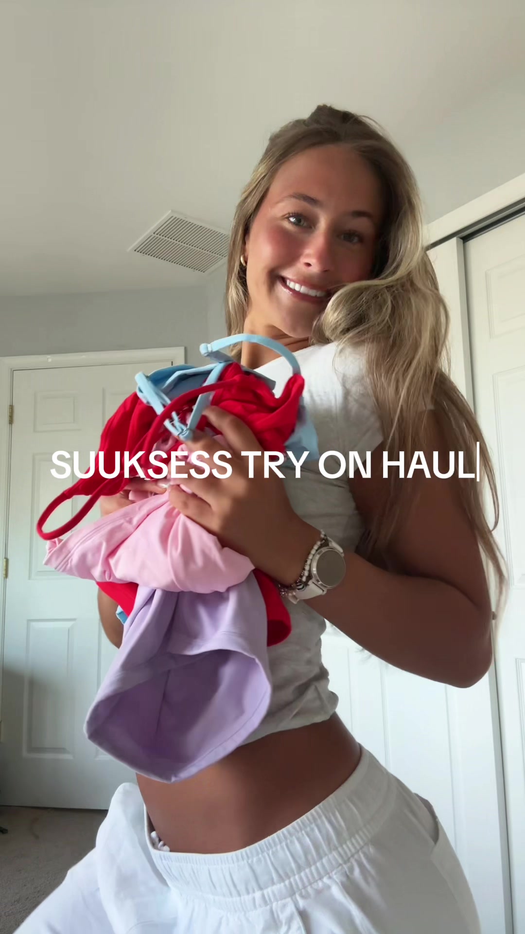 TikTok post by @kikifrenchhh for SUUKSESS. Caption reads: obsessed with these colors @SUUKSESS CODE....