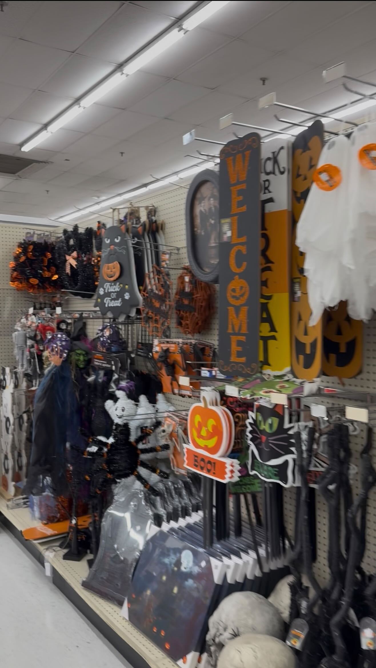 Instagram post by @rosa_notso_nice for biglots. Caption reads: I’m getting all of my #halloween decorations and....