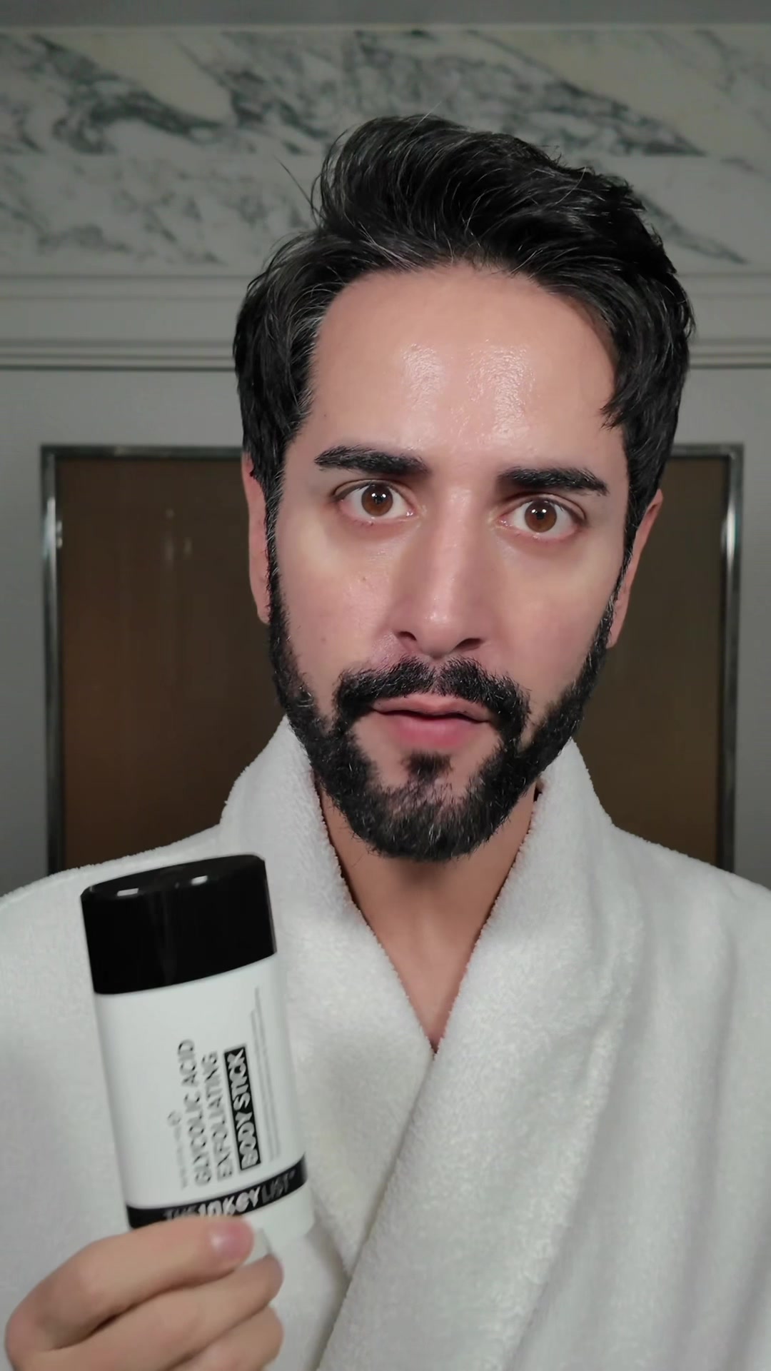 TikTok post by @james_s_welsh for Theinkeylist. Caption reads: Sometimes the best things come in the....