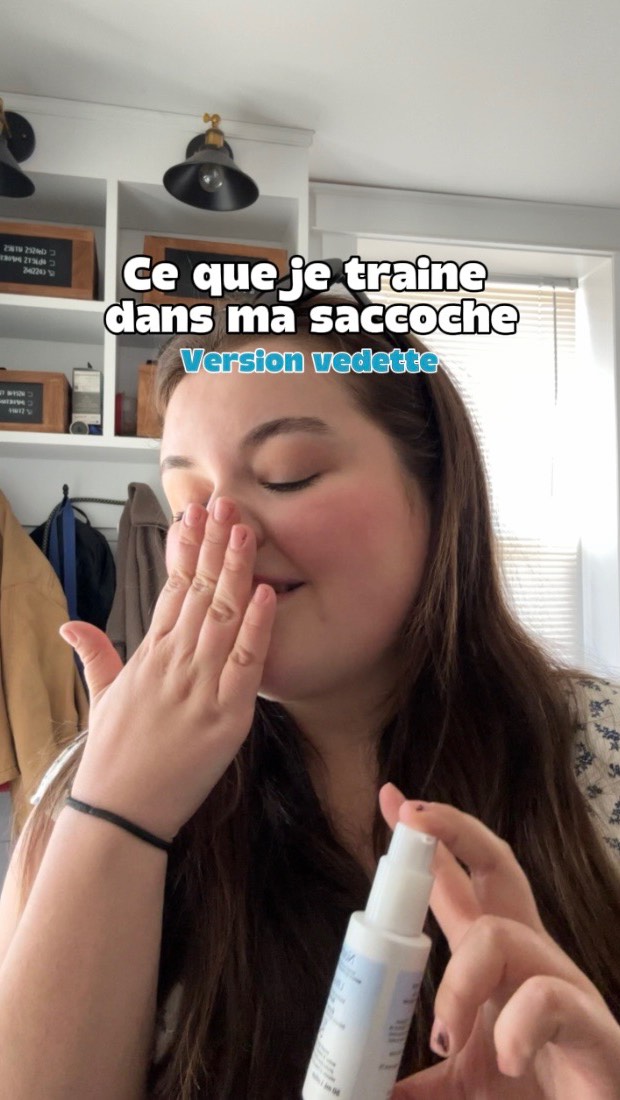 Instagram post by @marie.farley_ for NEUTROGENA. Caption reads: Pas toujours glamour ce qu’on traîne dans sa....
