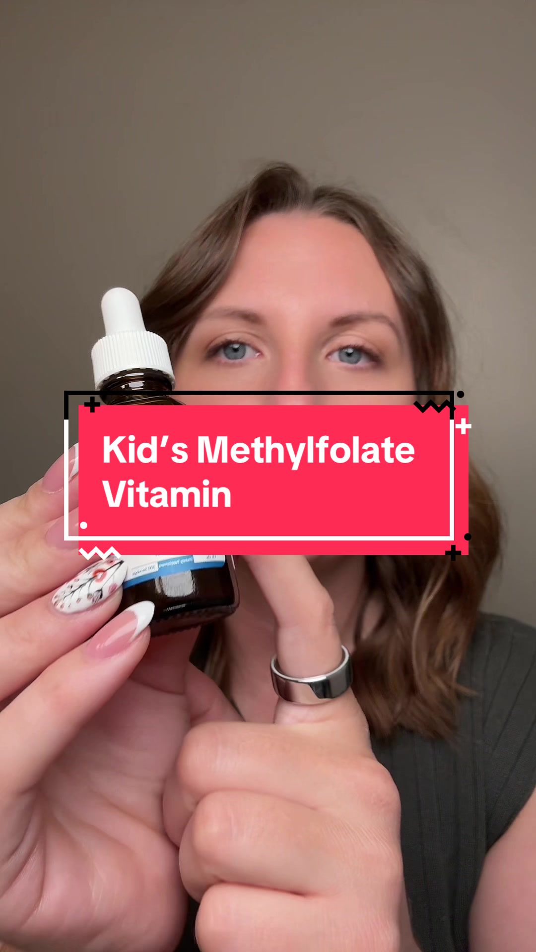 TikTok post by @laurenmindfulmom for Triquetra Health. Caption reads: Support your child’s brain, mood, and focus....