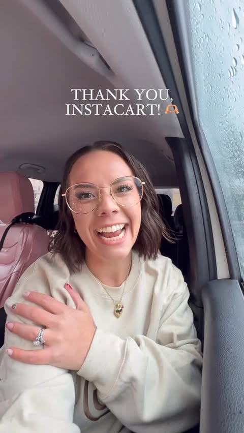 Instagram post by @jenna_bariatricbestie for Instacart. Caption reads: [...] days like this 🤣🤓 thank you SO MUCH....