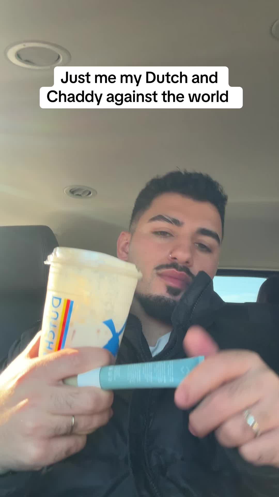 TikTok post by @harmando9 for Chaddy Cosmetics. Caption reads: Love the vibes....