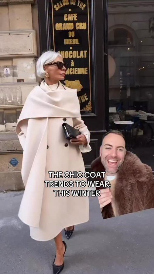 Instagram post by @bobbyschuessler for Who What Wear. Caption reads: Is there anything chicer than a good coat? Our....