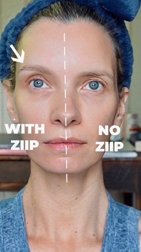 Instagram post by @ruthcrilly for ZIIP. Caption reads: AD | As usual, the instantly dramatic Ziip Halo....