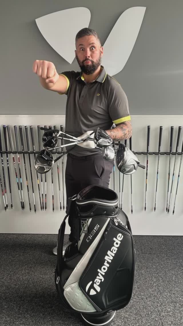 Instagram post by @lockandt for TaylorMade Golf. Caption reads: Back in with @taylormade_tour upgrading to the new....