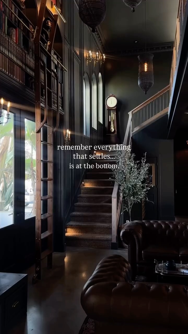 Instagram post by @houseofheron for Valencia Theater Seating. Caption reads: Everything that settles… ends up at the bottom.....