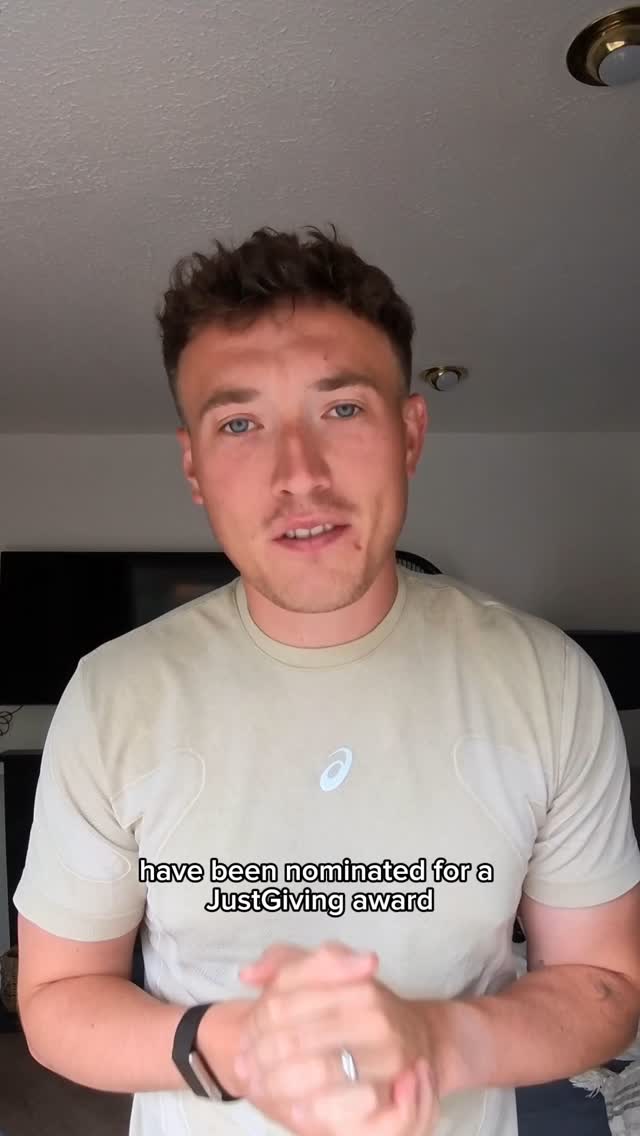 Instagram post by @theftdbrothers for JustGiving. Caption reads: [...] an honour for us to be officially nominated....