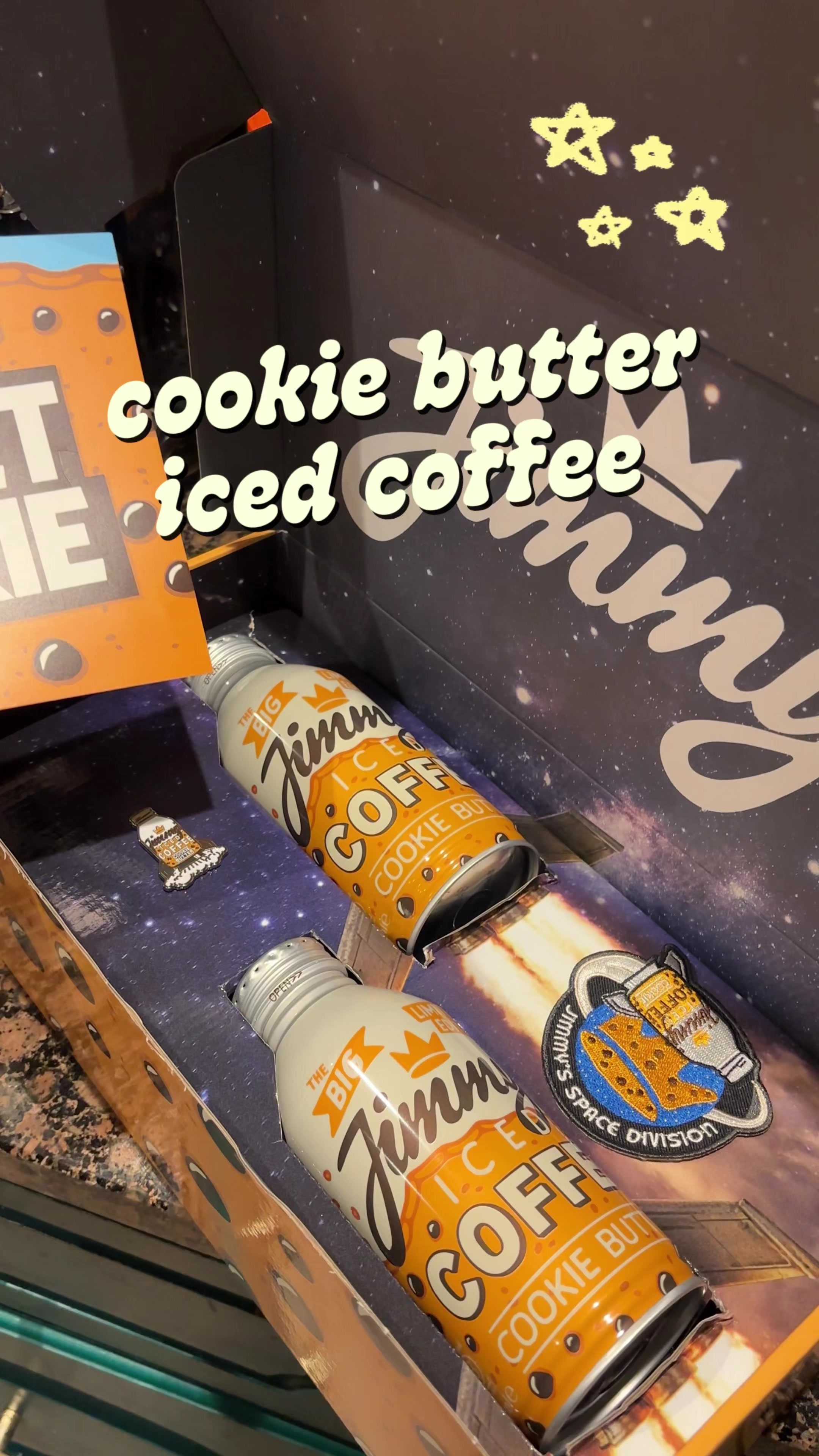 TikTok post by @bellsdoesbeauty for Jimmy's Iced Coffee. Caption reads: AD @Jimmy’s Iced Coffee so kindly sent me over the....