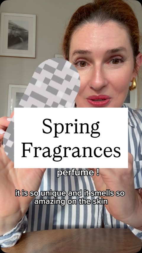 Instagram post by @madame.tartempion for Commodity Fragrances. Caption reads: Spring weather has me craving new bright and fun....