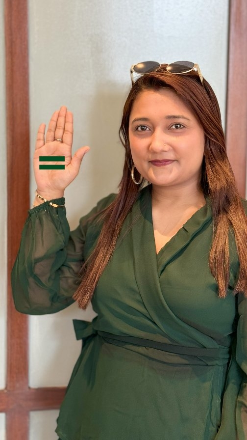 Instagram post by @moraltalks1 for Nimyle. Caption reads: At home, my kids know that outdoor adventures come....