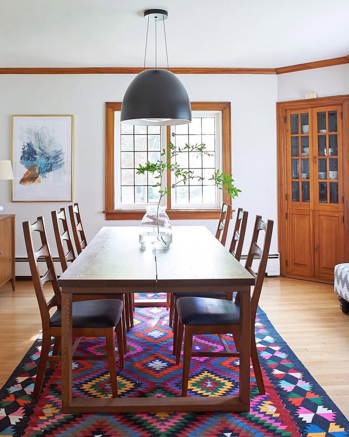 Instagram post by @thesweetbeast for Schoolhouse. Caption reads: [...] light. #ad The Ostara Pendant from....