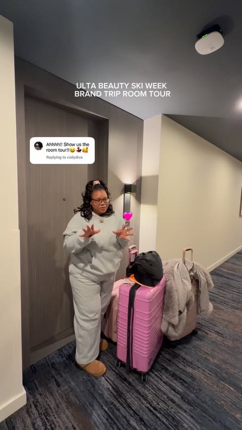 Instagram post by @beautymavenraven for Saltair. Caption reads: This is my room? 🥹🥹

Guys were on a brand trip....