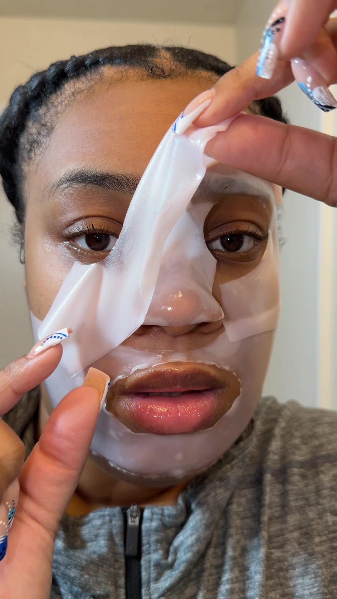 TikTok post by @icylikeaspen for Candorlov US. Caption reads: [...] play about my skincare and this @Candorlov....