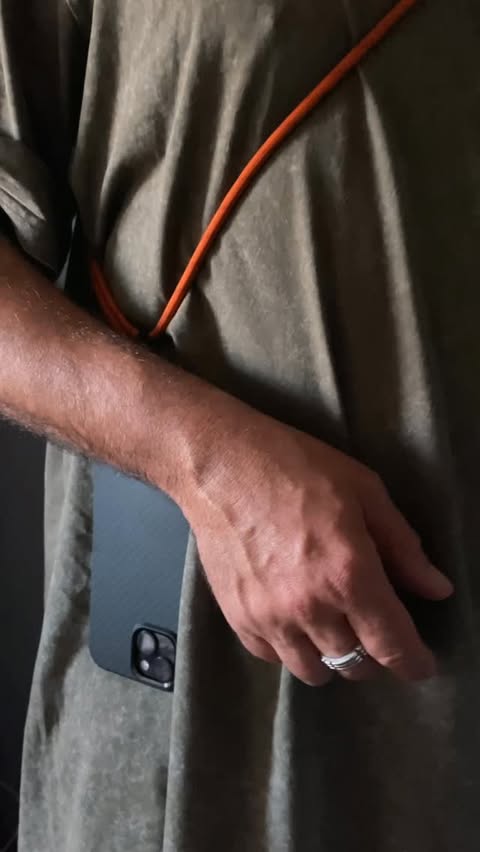 Instagram post by @carlosdnobrega for Orbitkey. Caption reads: Crossbody Phone Strap! 👋📱
Hands-free,....