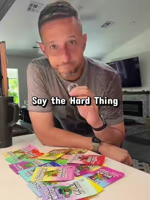 TikTok post by @scrollsavvy for Kajun Loaded Tea. Caption reads: Say The Hard Thing !! @KaJun Loaded Tea.