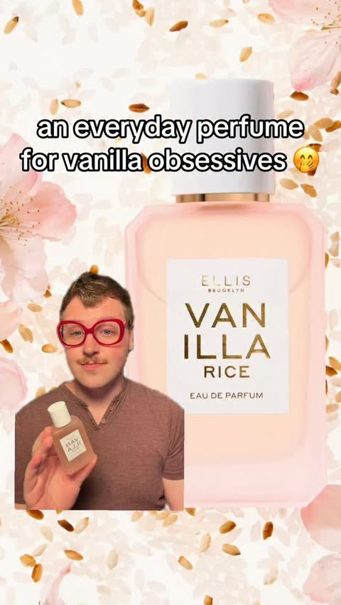 Instagram post by @plsmells for ELLIS BROOKLYN. Caption reads: vanilla rice by @ellisbrooklyn has been one of my....