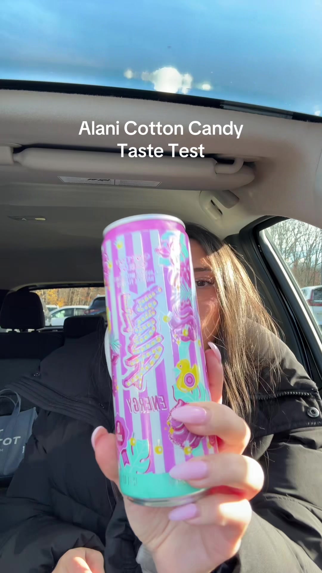 TikTok post by @sofiareparto for Alani Nu. Caption reads: @Alani Nutrition another 10/10 .