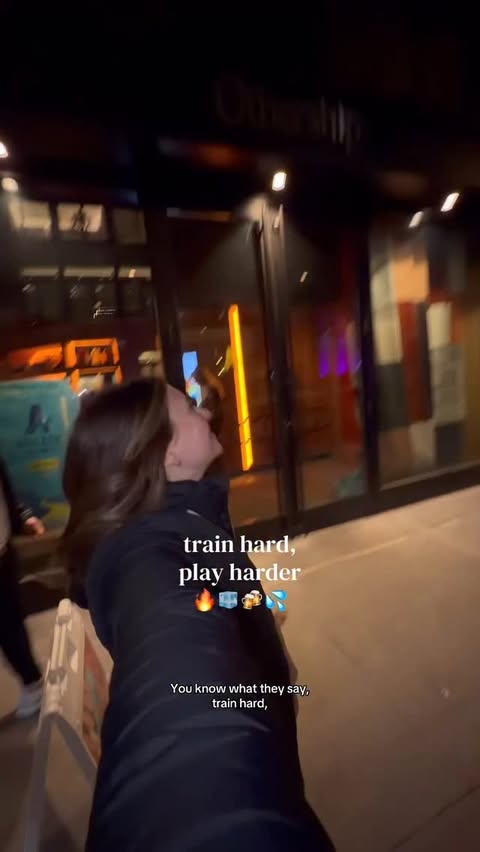 Instagram post by @runswithmal for Athletic Brewing. Caption reads: Train hard. Play harder. As a longevity....