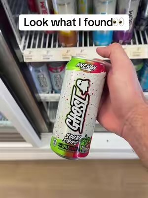TikTok post by @jackmccallister_ for GHOST Lifestyle. Caption reads: [...] hyped to try it @@thevitaminshoppe @GHOST....