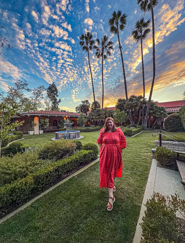 Instagram post by @theheatherbrooker for Lane Bryant. Caption reads: [...] I’m sharing one of my favorites from....