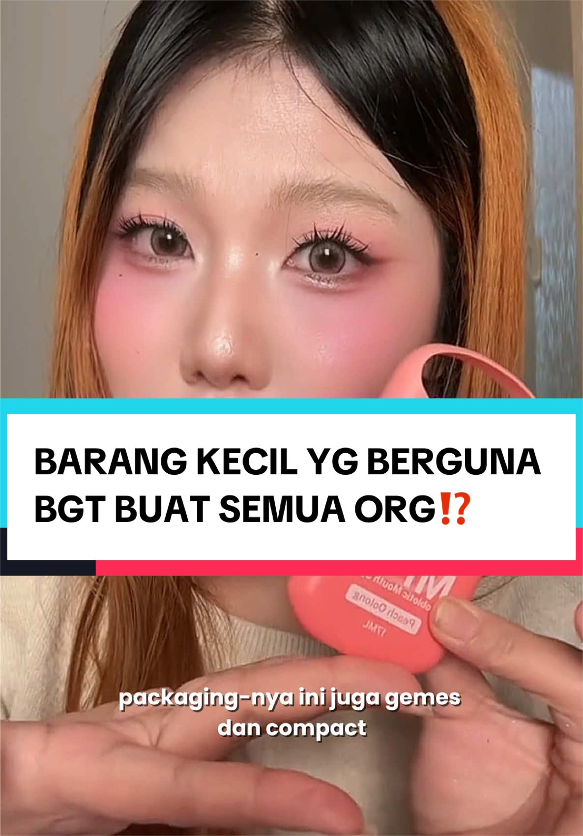 TikTok post by @biutii2400 for Metoo Beauty. Caption reads: @Metoo Beauty thank you bgt udh ciptain produk yg....