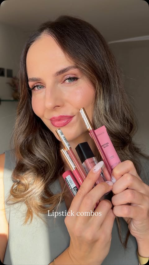Instagram post by @makeup.by.asta for Catrice Cosmetics. Caption reads: ad 3 lip combos from the new @catrice__ireland....