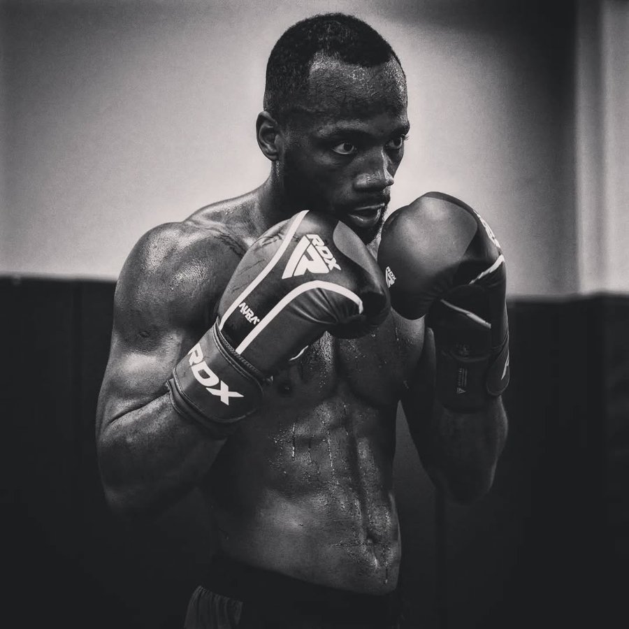 Instagram post by @crashmma for RDX Sports. Caption reads: [...] gear out there! 😤🔥 #UFC304 #LEONxRDX....