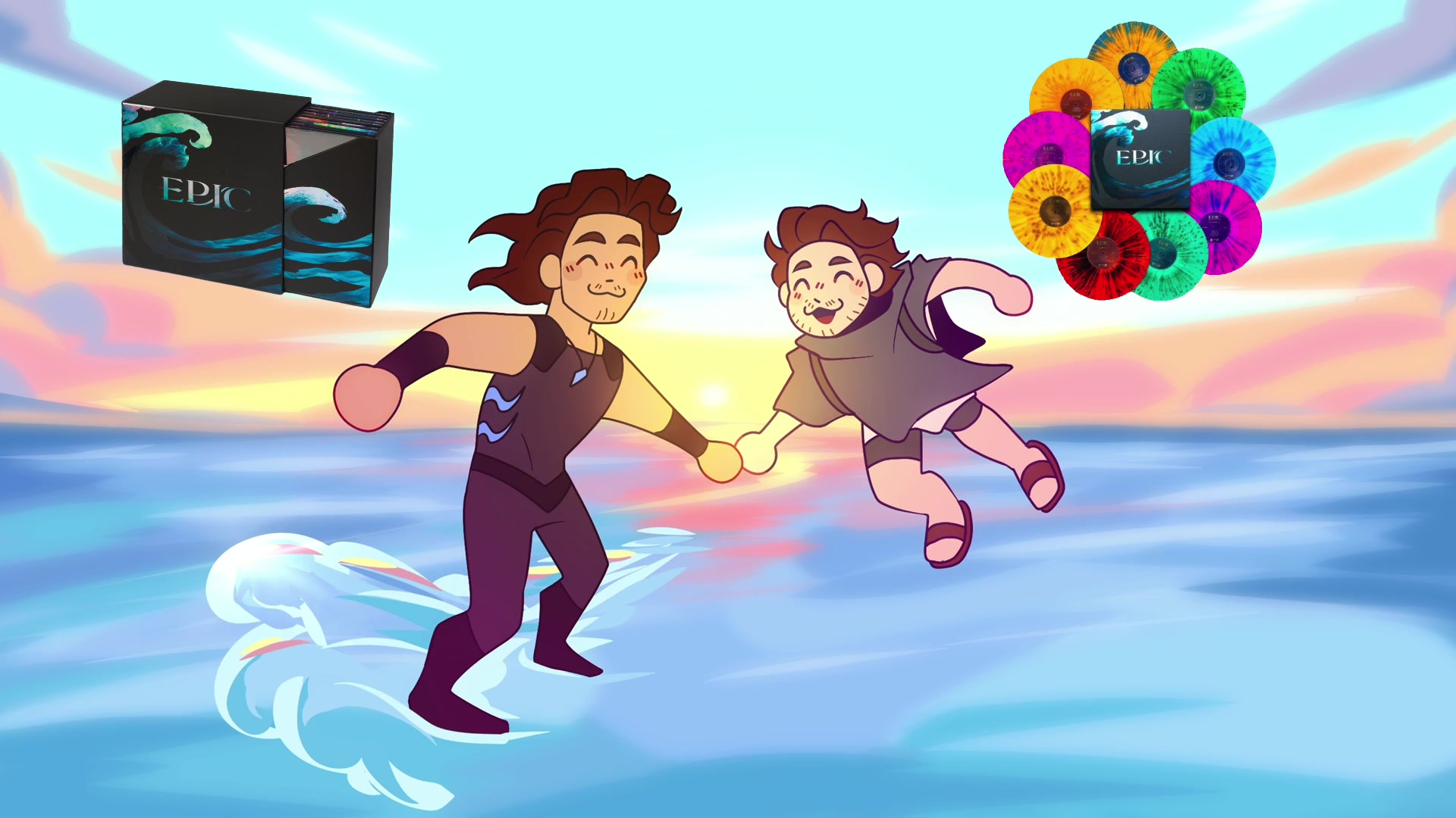 TikTok post by @jorgeherrans for Atlantic Records. Caption reads: [...] incredible animation, thank you @Atlantic....