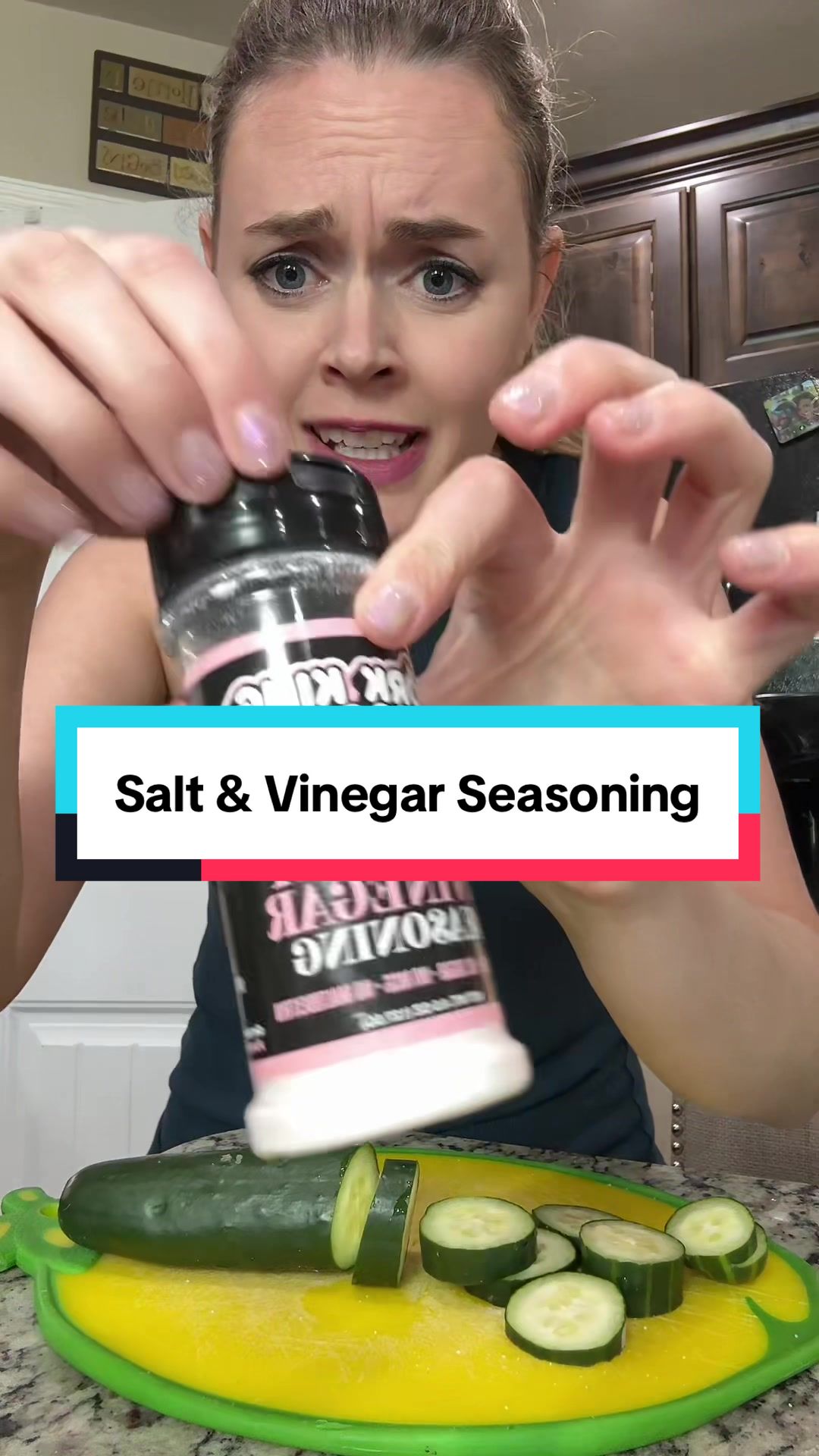 TikTok post by @whatlexisaidtts for Pork King Good. Caption reads: [...] vinegar seasoning until now?! 🤤 @Pork King....
