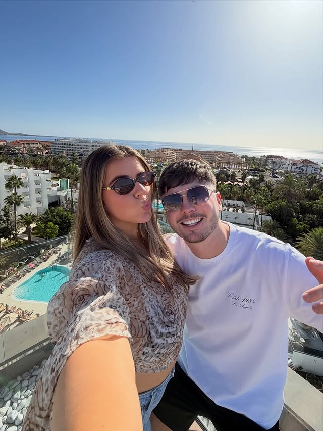 Instagram post by an influencer for Hotel Vulcano. Caption reads: A week at @hotelvulcano in Tenerife ☺️✨🏨 AD 1. SO....