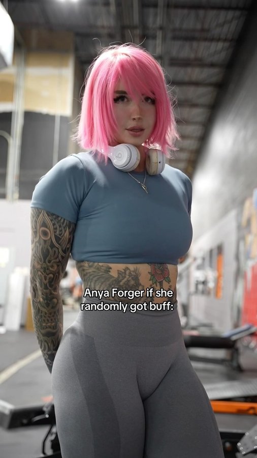 Instagram post by @strongwaifu for Gamer Supps. Caption reads: [...] the tree trunks WAKU WAKU @gamersupps code:....