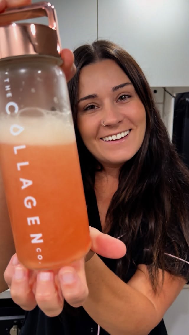 Instagram post by @caravanadventureaus for The Collagen. Caption reads: Mornings look better with @thecollagen.co....