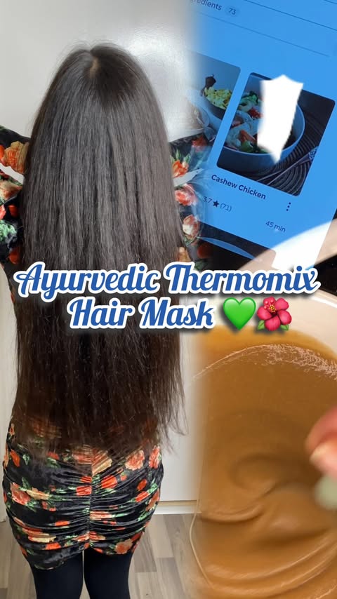 Instagram post by @monyommaryam for Nature Spell. Caption reads: My hair today isn’t the result of a salon....