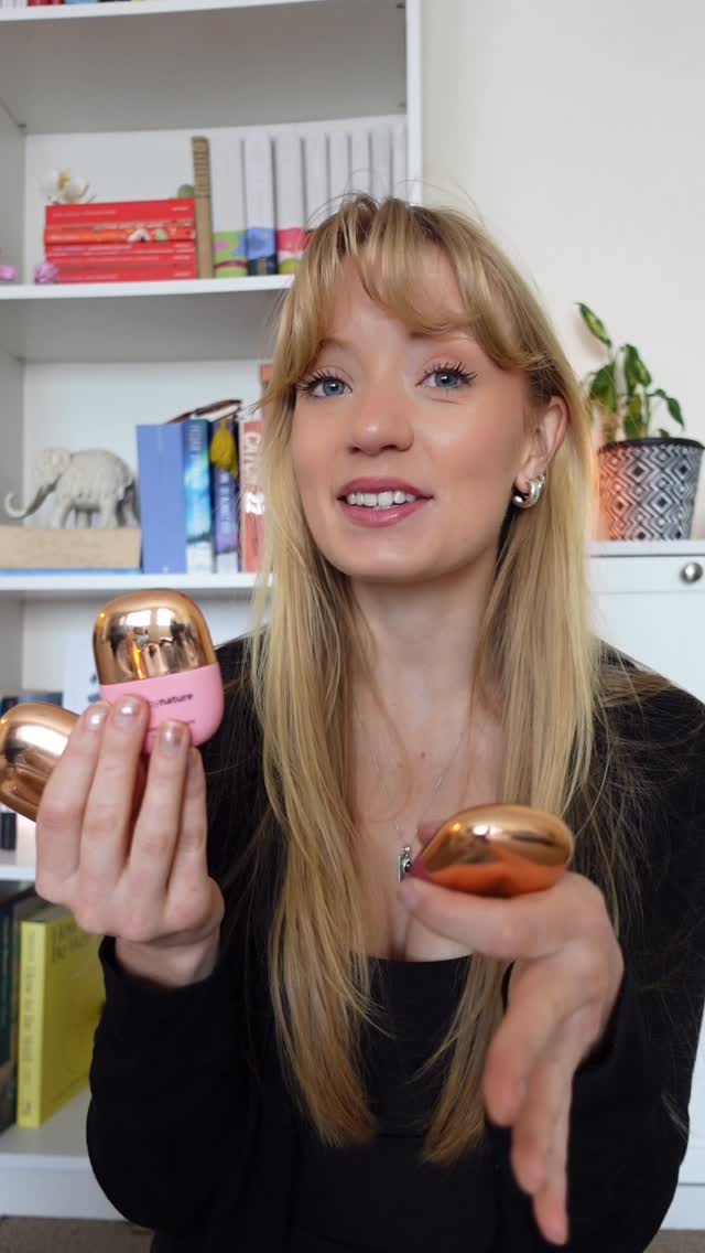 Instagram post by @freyv_reads for Nude by Nature. Caption reads: Quickly becoming a staple in my everyday makeup....