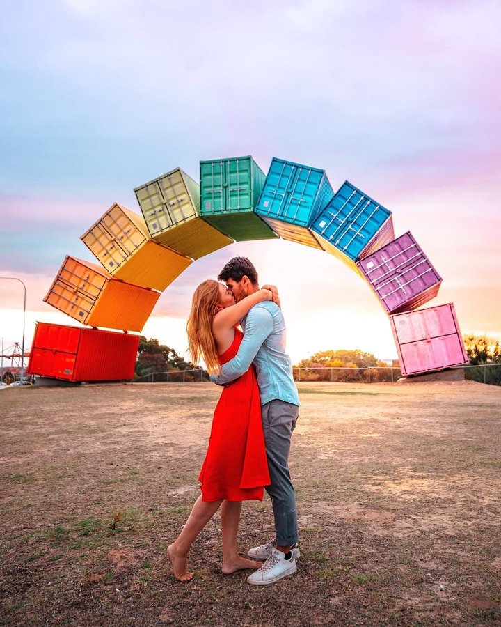 Instagram post by @thegingerwanderlust for Passion Passport. Caption reads: #ad Tan lines and some memories, guess summer got....