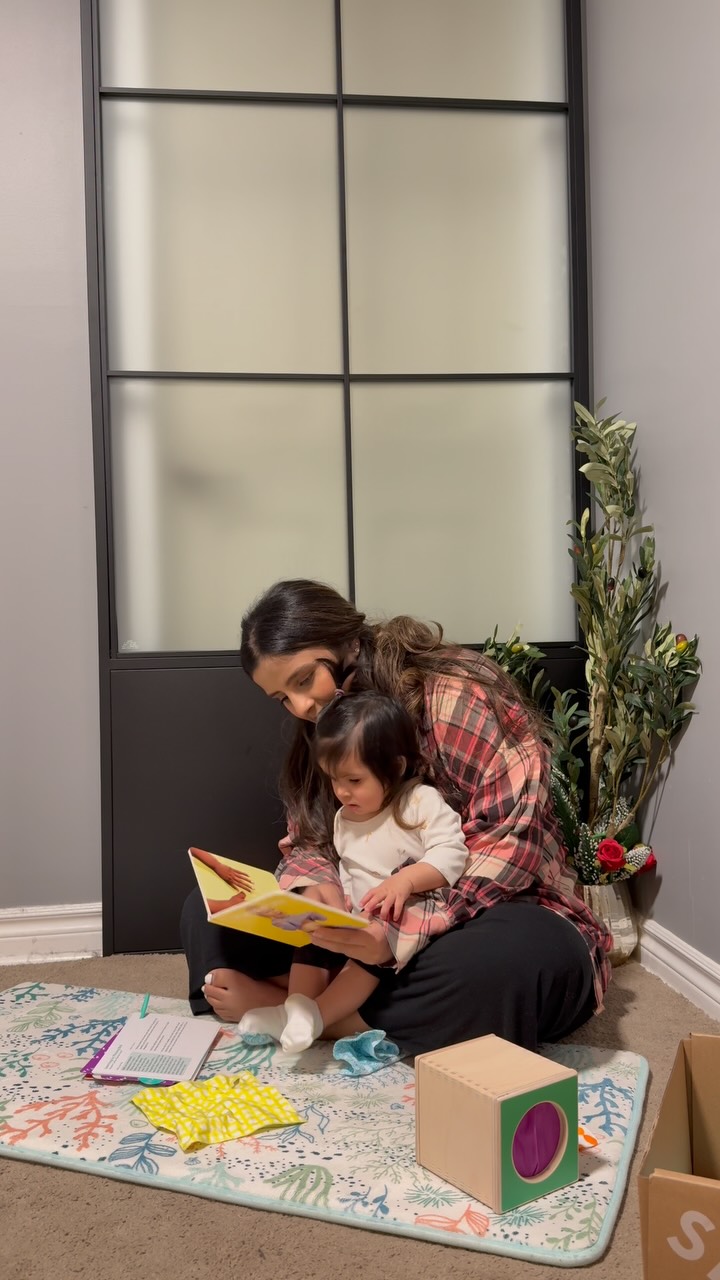 Instagram post by @nilakshaaaa for Lovevery. Caption reads: We received this beautiful play kit from @lovevery....