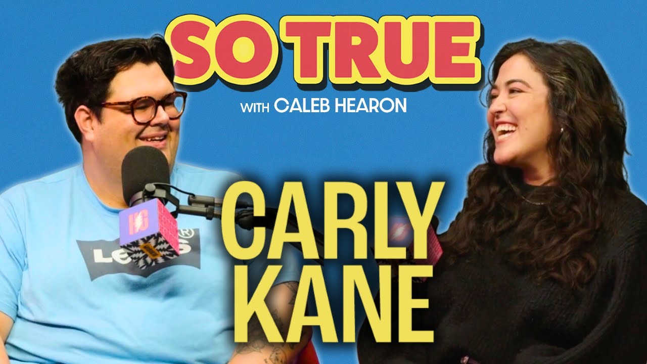 YouTube post by @sooootruepod for Athletic Brewing. Caption reads: Carly Kane Loves Crystals.