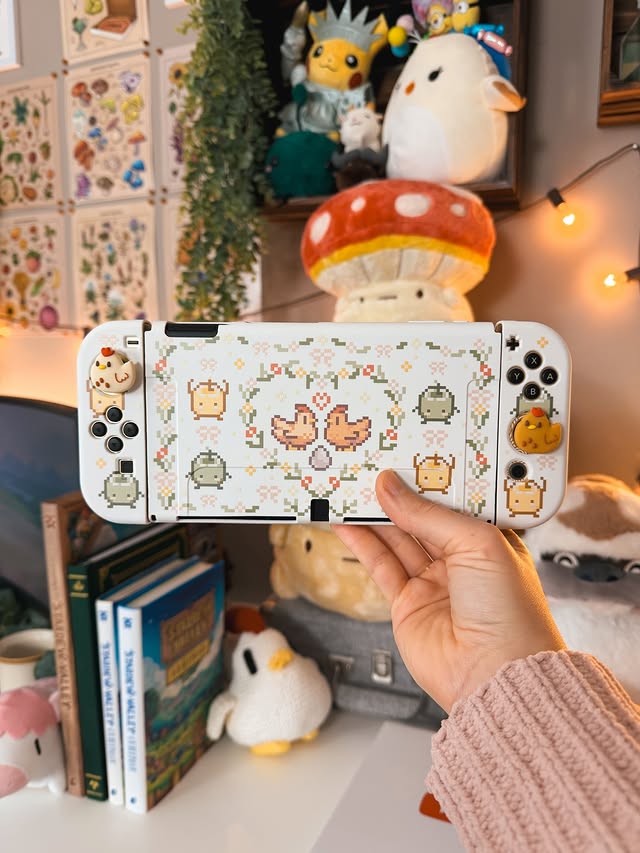 Instagram post by @ashscozycorner for Petimint. Caption reads: [...] tons of Stardew Valley merch from Petimint....