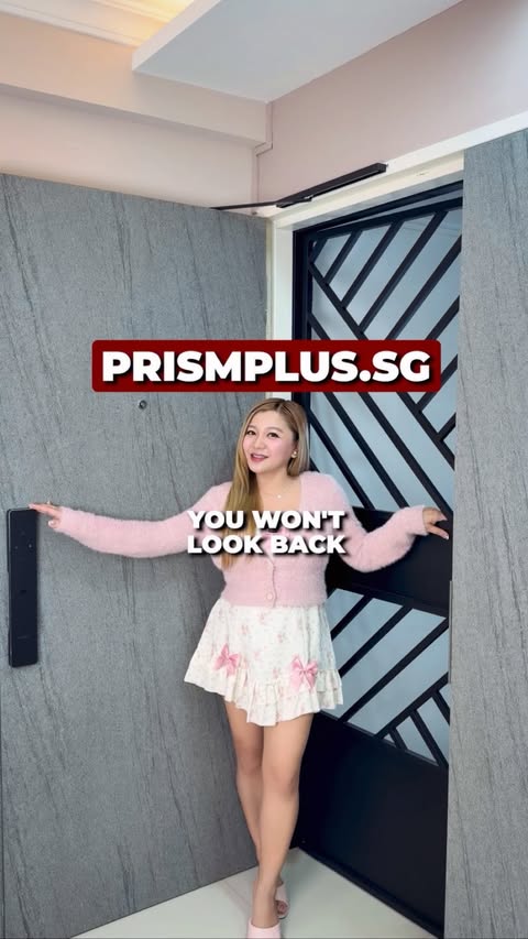 Instagram post by @lucy.rezel for PRISM+. Caption reads: [...] Check out my latest home upgrade: @prismplus....
